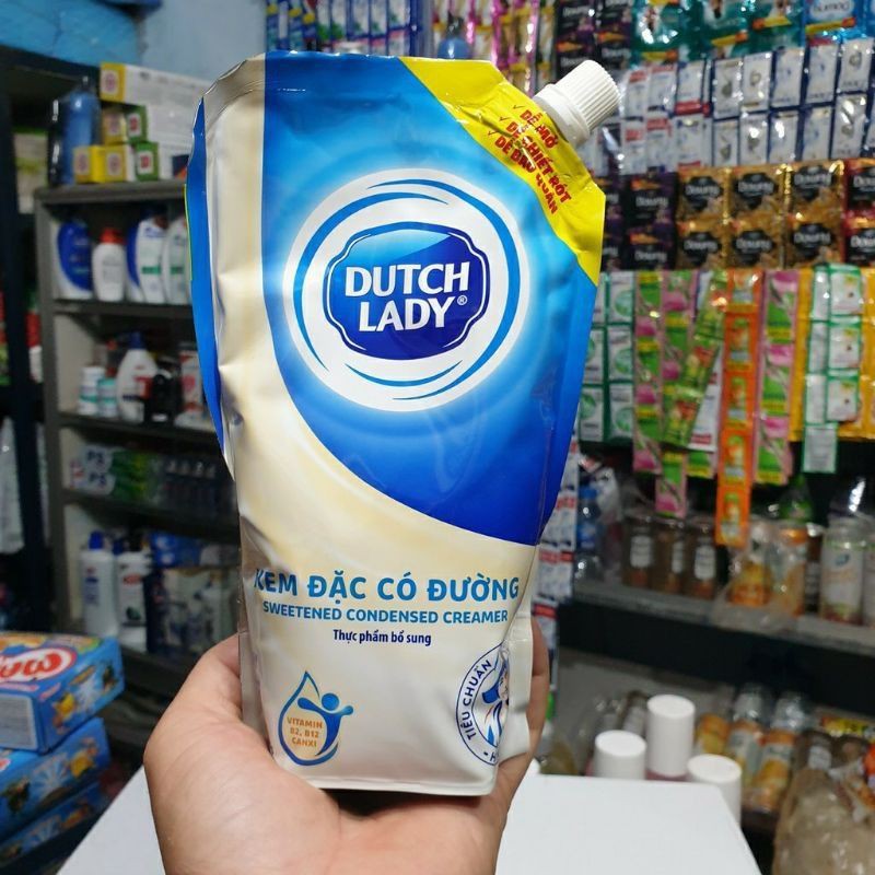 (COMBO 3 BỊCH) Sữa Đặc Có Đường DUTCH LADY Cô Gái Hà Lan Túi 560g Date 10/11/2022