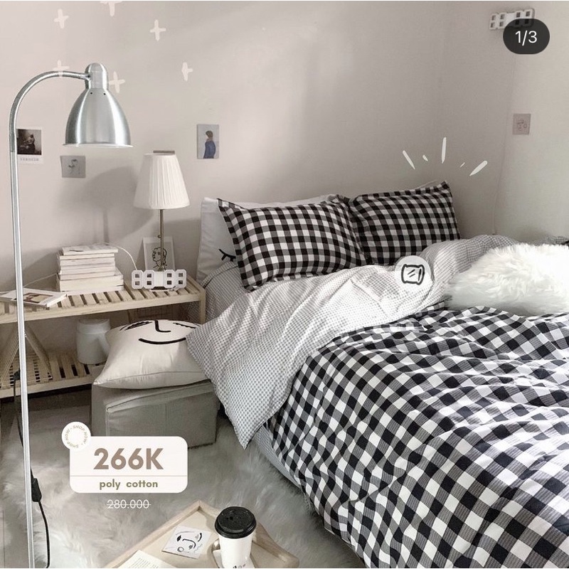 Thanh lý bộ chăn ga cotton poly 4 món