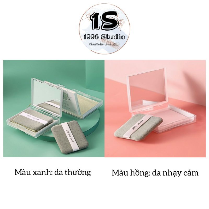 [ORDER] Giấy thấm dầu LOLOLA dạng hộp phấn mini nội địa Trung 80 miếng (tặng thêm 80 miếng) | BigBuy360 - bigbuy360.vn