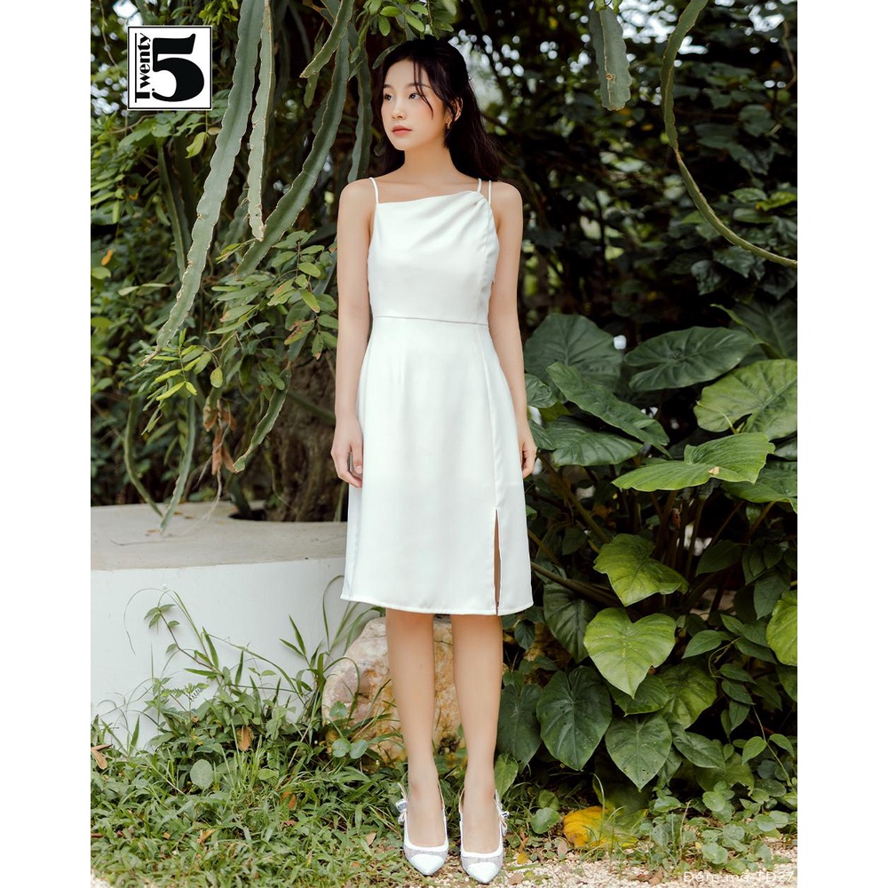Đầm váy nữ 2 dây xẻ đùi dự tiệc dạo phố Twentyfive TD27