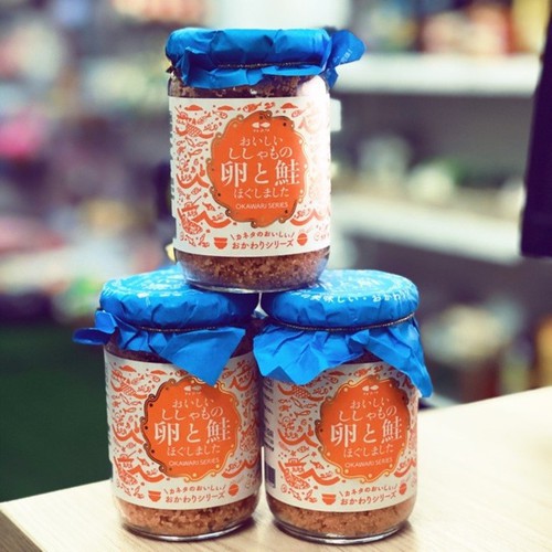 ( Date T11/2023) Ruốc cá hồi trộn trứng cá tuyết hàng nội địa Nhật Bản 120gr cho bé ăn dặm và cả gia đình
