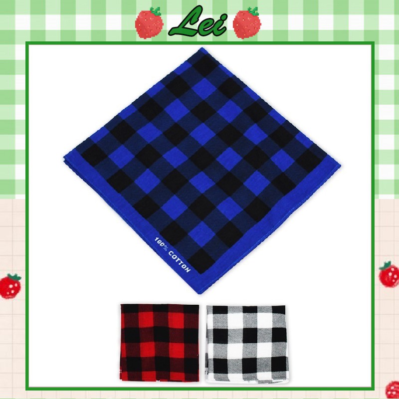 [FLASH SALE]Khăn Turban vuông - Khăn Badana vuông UNISEX LEI206 thời trang Hàn Quốc 40 mẫu size 50x50cm🍐BA101-BA120🍐