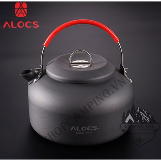 Ấm đun nước chất liệu nhôm cao cấp 0.8L Alocs CW-K02 tiện dụng cho hoạt động trong nhà và ngoài trời