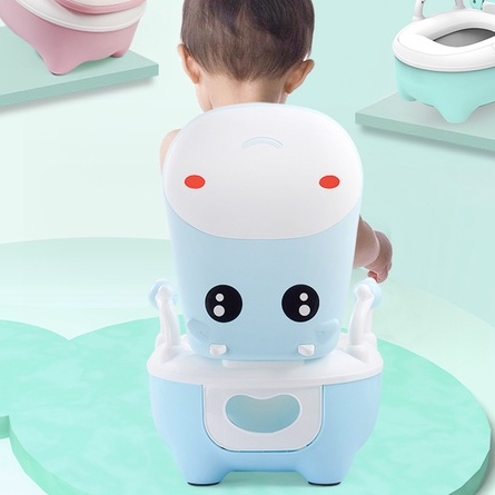Nhà vệ sinh dành cho trẻ mới biết đi Thiết kế nâng cao Dễ dàng làm sạch Không mùi Hình thức dễ thương Bô bé ở nhà Autumn063