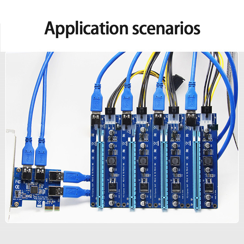 Bảng Mạch Chuyển Đổi Pci-E X1 Sang Usb 3.0 4 Cổng Pci-E | BigBuy360 - bigbuy360.vn
