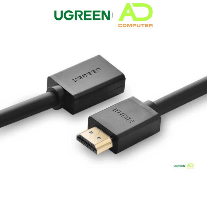 Dây nối dài HDMI 1.4 thuần đồng 19+1, dài từ 1-3m UGREEN HD107