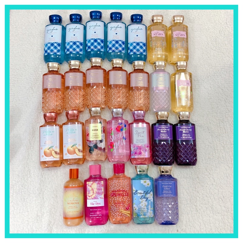 [AUTH] Gel tắm Bath and Body Works đủ mùi