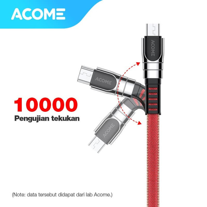 Dây Cáp Sạc Nhanh 2.4a Akm-010 - Micro Usb 1m