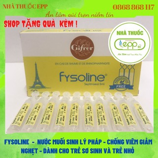 Fysoline vàng - Nước muối sinh lý Pháp