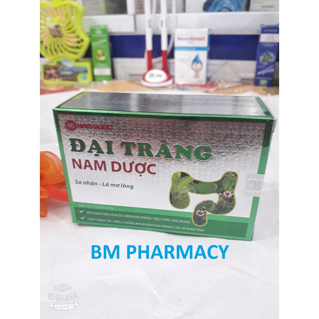 Viên uống ĐẠI TRÀNG NAM DƯỢC, giảm triệu chứng viêm đại tràng: đi ngoài nhiều lần, đầy bụng, khó tiêu, rối loạn tiêu hóa