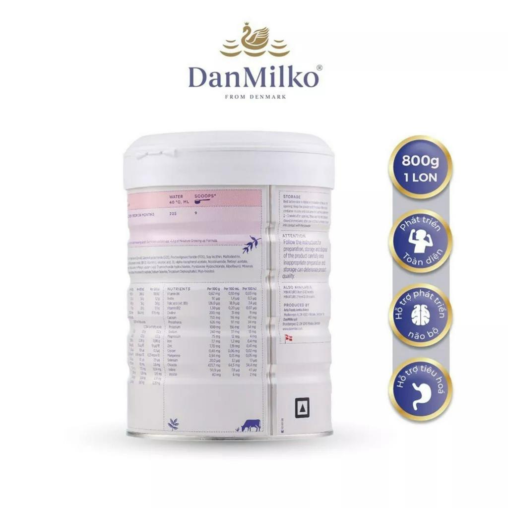 [HSD T1-2025] Sữa Bột Dinh dưỡng Số 3 Danmilko Miniature 800g (Từ 24 Tháng Tuổi).