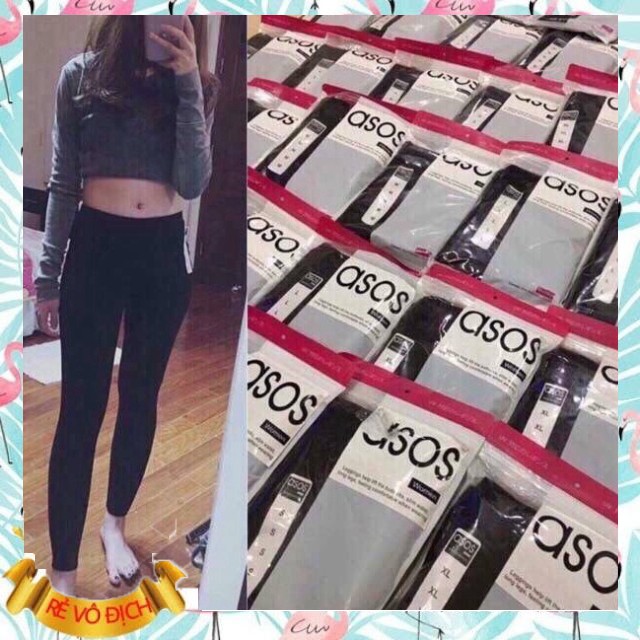 Quần legging nâng mông nữ asos đứng form dáng cực đẹp