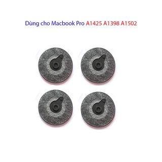 Bộ 4 miếng cao su đệm đáy dùng cho Macbook Pro A1425 A1398 A1502