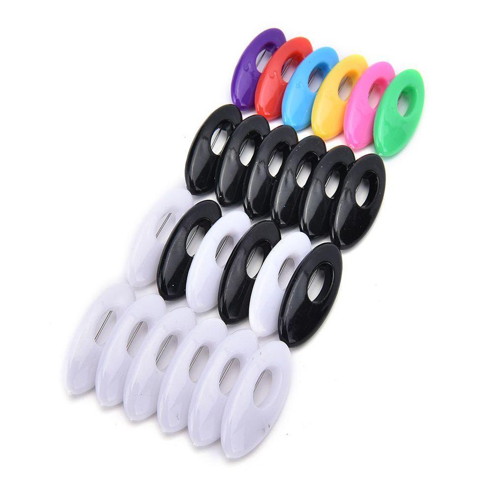 Set 6 Ghim Cài Áo Hình Oval Nhiều Màu Sắc Đa Năng