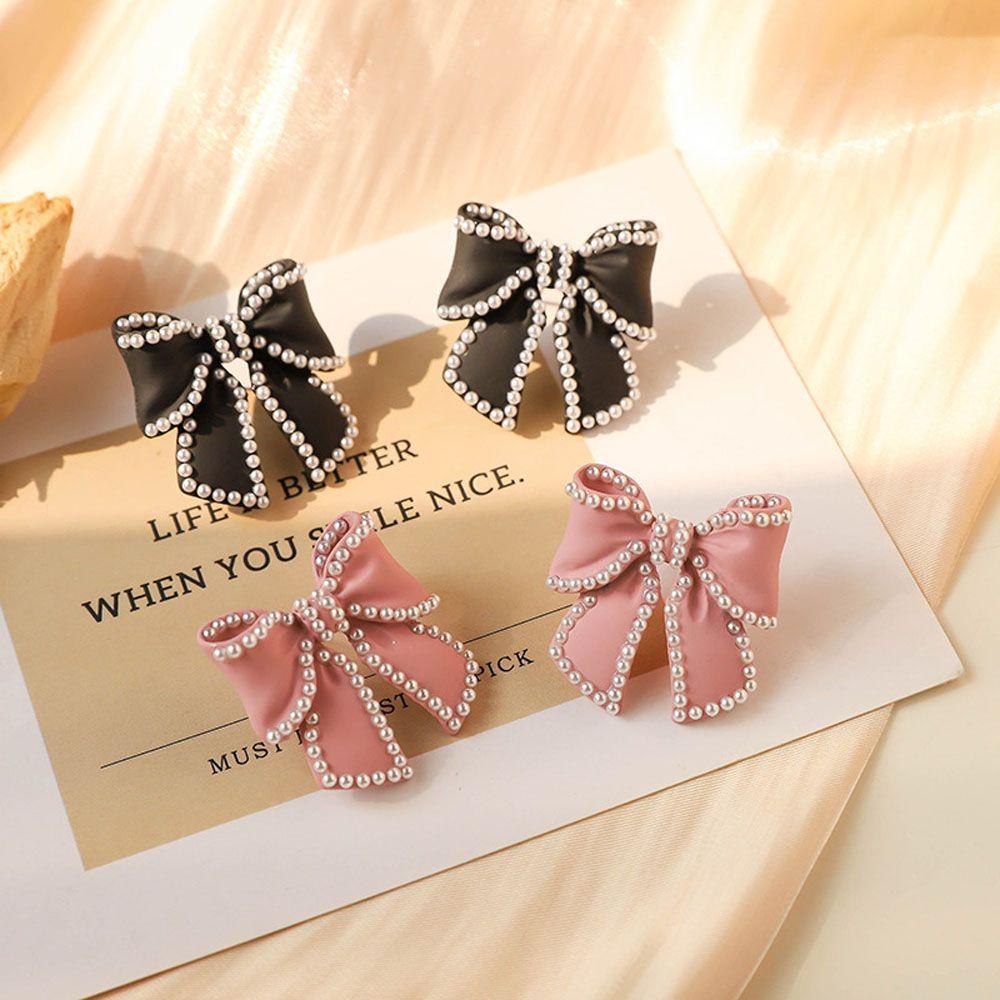 Khuyên Tai Hình Nơ Dễ Thương Dành Cho Nữ