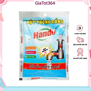 Bộ 3 gói bột thông cống 100g và 1 gói bột thông tắc 300g
