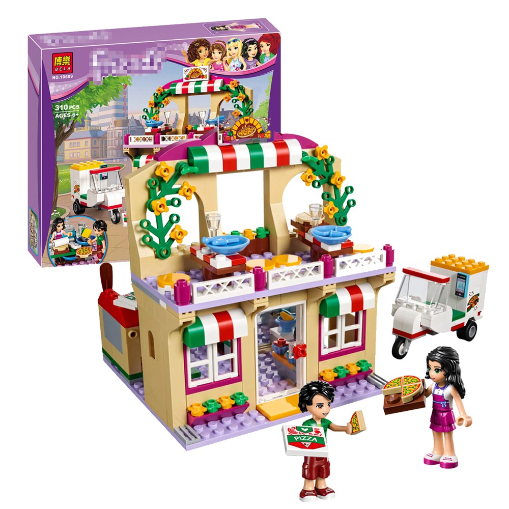 Mô Hình Đồ Chơi Lắp Ráp Lego Friends Series 41311 Heartlake Pizzeria