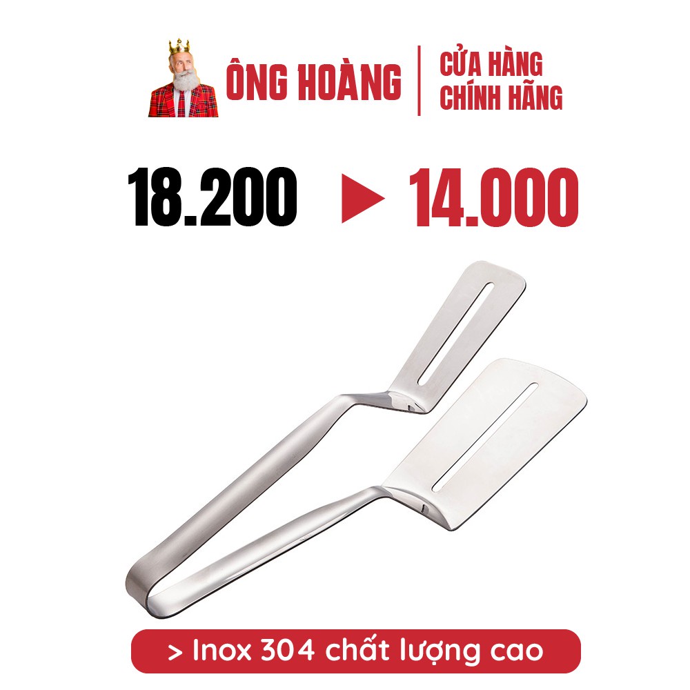 [ HÀNG ĐẸP LOẠI 1] Kẹp gắp inox 304, xẻng gắp nóng thức ăn tiện dụng cho căn bếp-nhà cửa đời sống