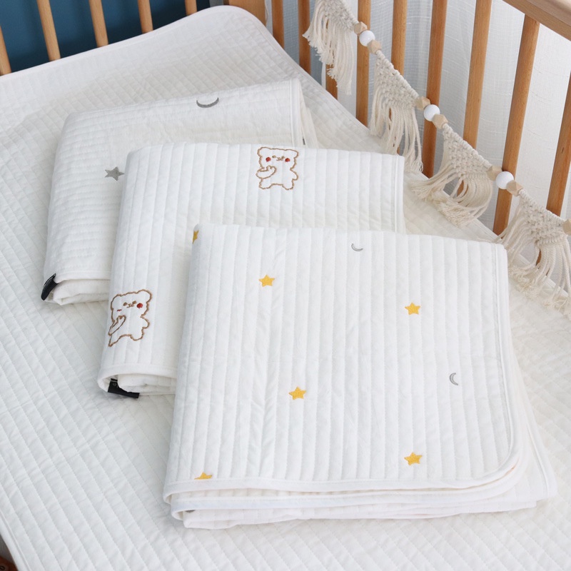 Drap, ga trải giường cao cấp chần bông cho bé phong cách Hàn Quốc HolaKids Decor