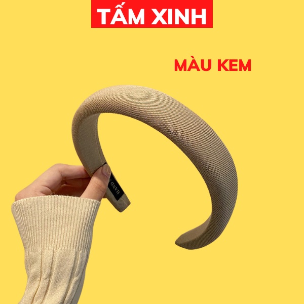 Bờm băng đô vải nữ đẹp thời trang cao cấp