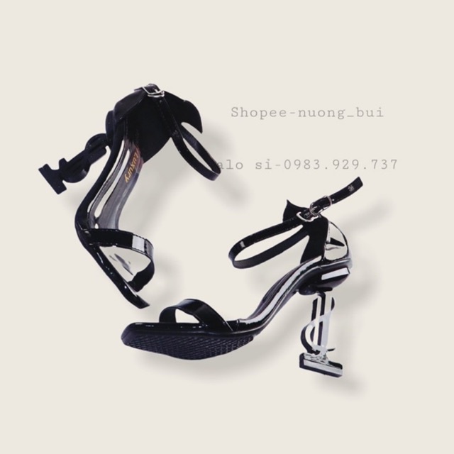 Sandal nữ bít gót giày cao gót ys siêu xinh bán giá xưởng cao 9cm - g33