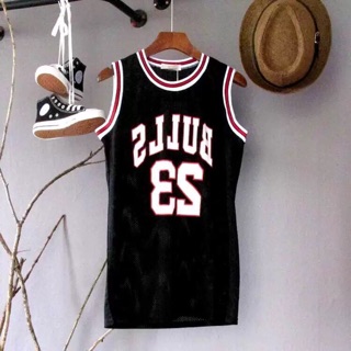 Áo Tanktop Lưới Bulls 23