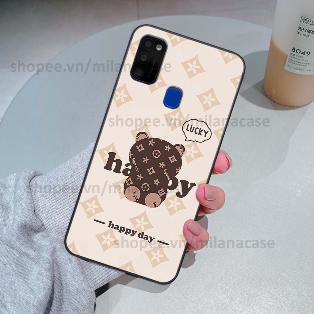 Ốp Samsung M21 / M30s gấu be@rBrick gấu Teddy Kaws siêu đẹp, phong cách, cá tính