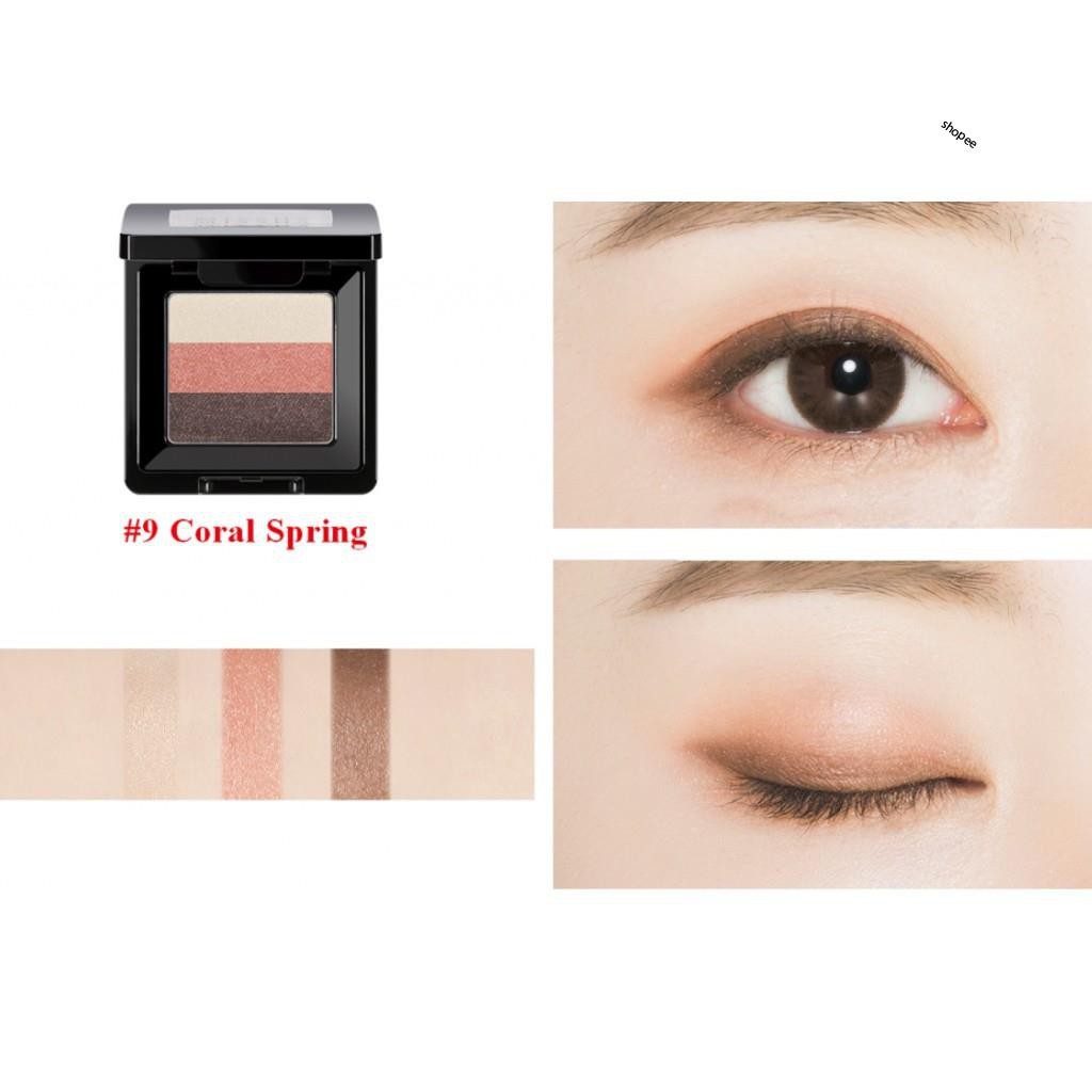 Phấn Mắt 3 màu Missha Triple Shadow No.9 Coral Spring 1.5g