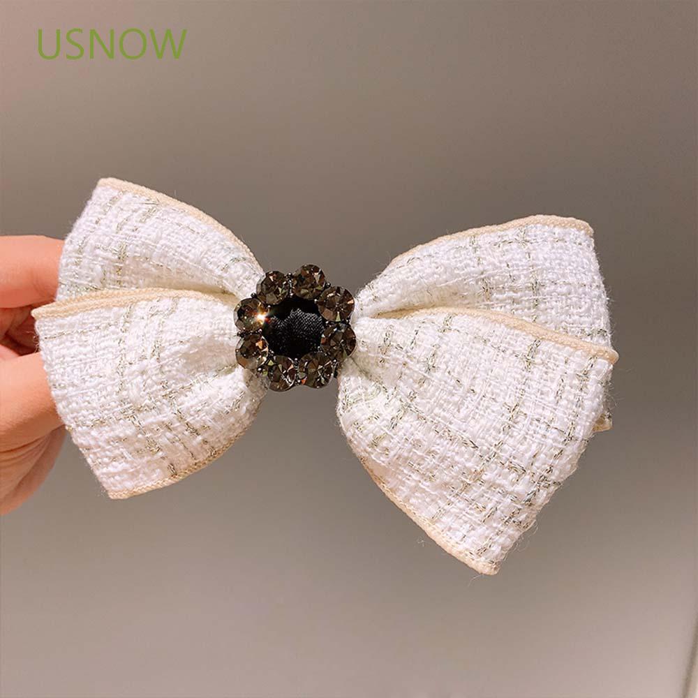 Kẹp Tóc Nơ Đính Đá Xinh Xắn Cho Nữ