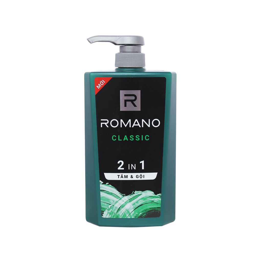 Tắm Gội 2 In 1 Romano 650g