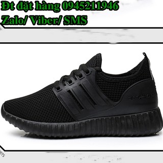 C95 Giày Thể Thao Nữ Buộc Dây Đế Đen