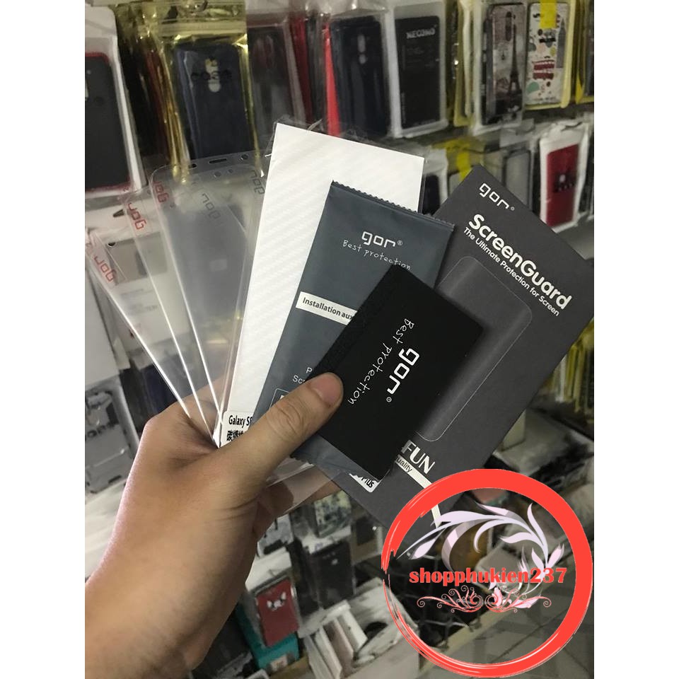 [Freeship toàn quốc từ 50k] SAMSUNG GALAXY S8 / S8 PLUS BỘ DÁN GOR 3 MIẾNG FULL MÀN + 1 CARBON + 1 CAMERA