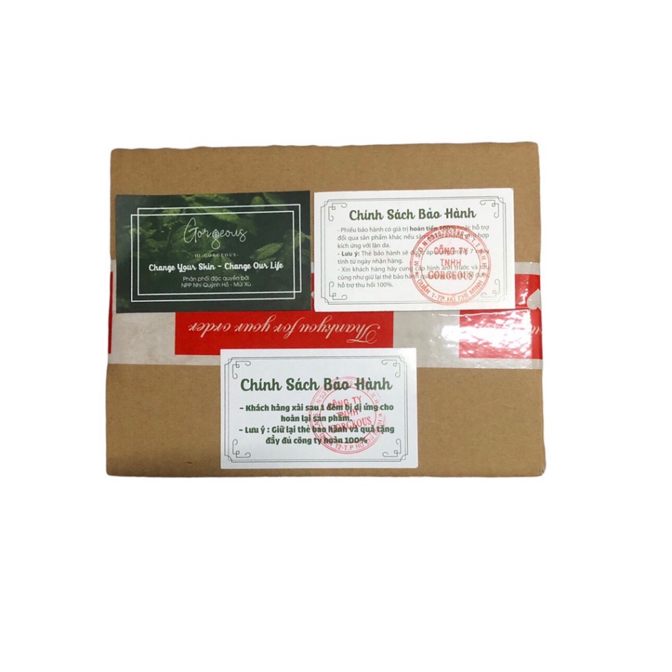 Kem body Trắng Da Sữa Bò Múi Xù Gorgeous chính hãng