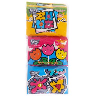 Khăn giấy bỏ túi Pulppy Hương Trái Cây lốc 6 gói x 10 tờ x 2 lớp