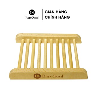 [HÀNG TẶNG KHÔNG BÁN] Giá gỗ đựng bánh xà phòng BareSoul