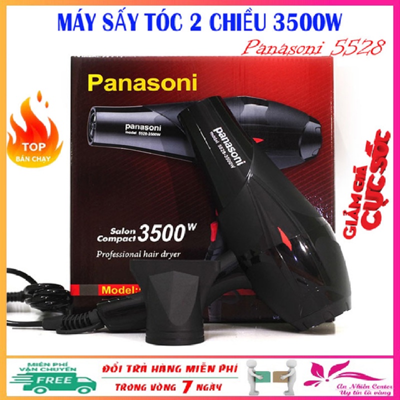 Máy Sấy Tóc 2 Chiều Nóng Lạnh Công Suất Lớn PANA-3500W ( tặng kèm đầu thổi)