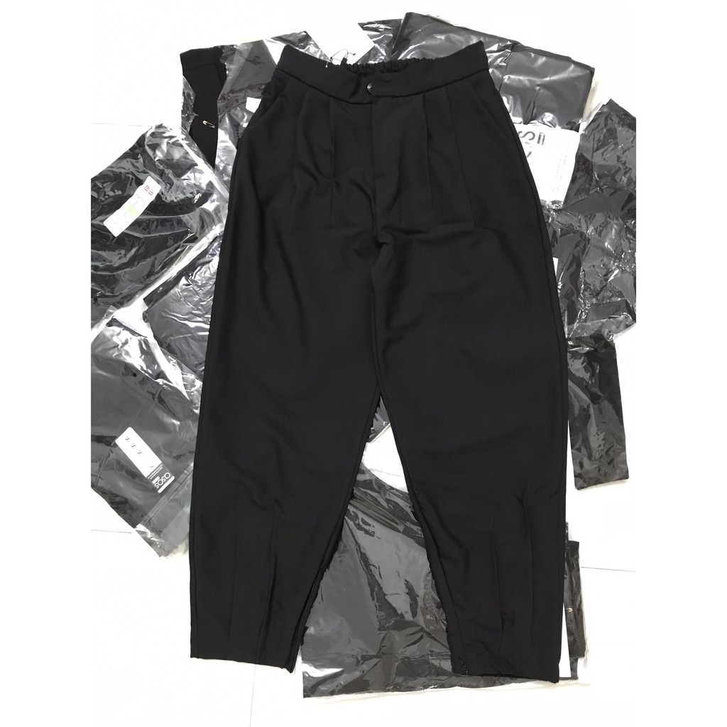 [Video thật] Quần baggy thụng gấu khóa vải Tây cao cấp | BigBuy360 - bigbuy360.vn