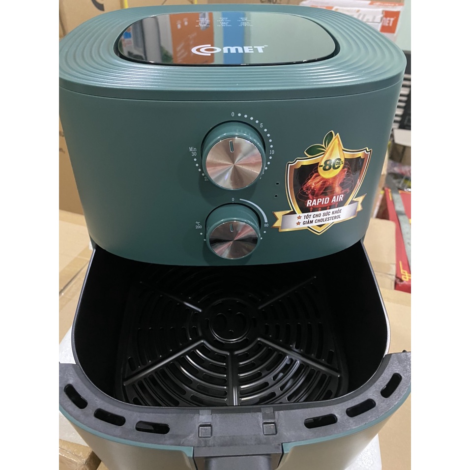 ]] NÓN BẢO HIỂM COMET --- Nồi chiên không dầu 6L COMET - CM6855