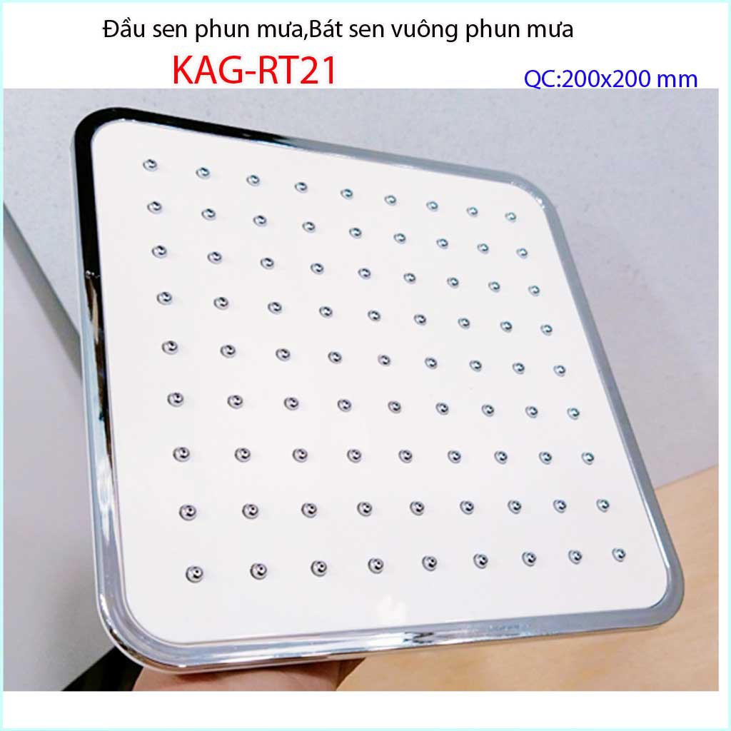 Bát sen tắm đứng KAG-RT21, đầu sen cây phun mưa tia nước đều mạnh thiết kế tuyệt đẹp sử dụng tốt