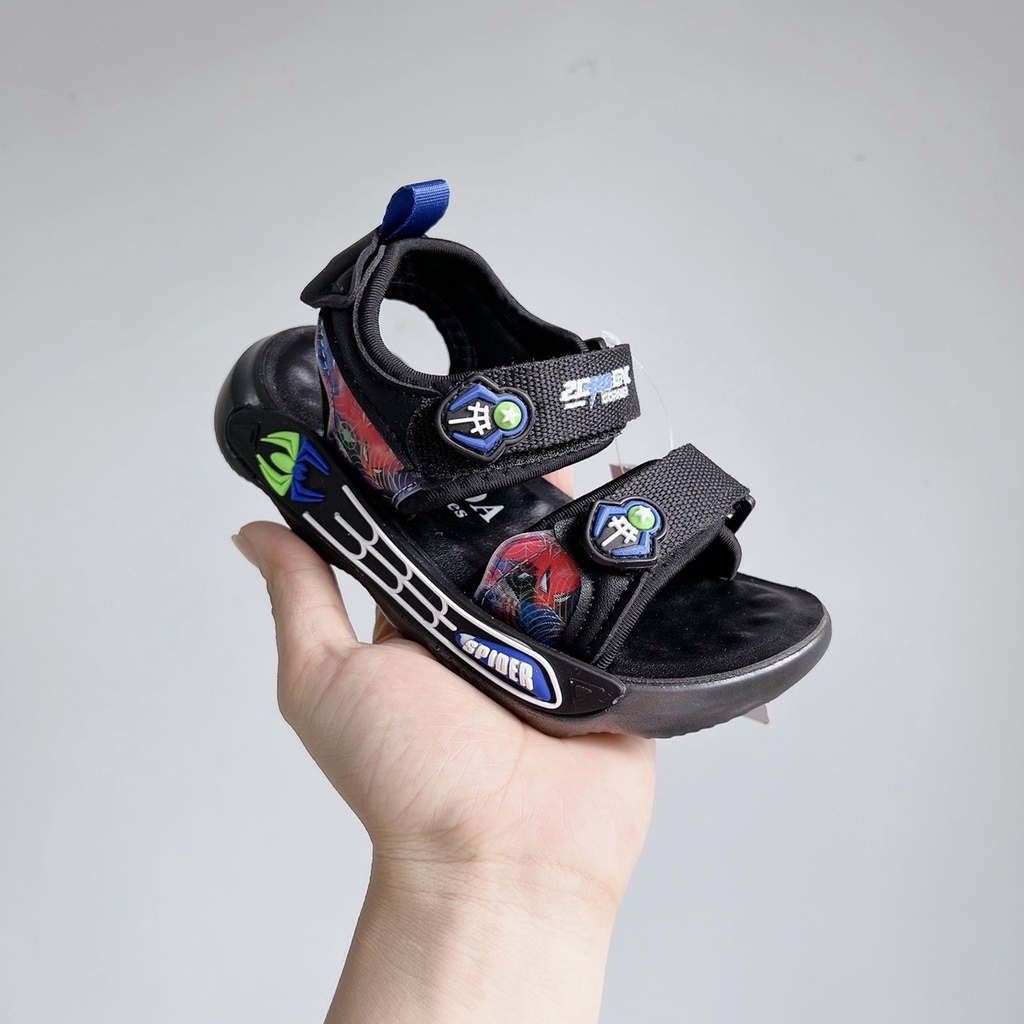 Sandal bé trai - dép quai hậu cho bé kiểu dáng thời trang quai vải tùy chỉnh chống trượt tốt Babybees 213 215 (ảnh thật)