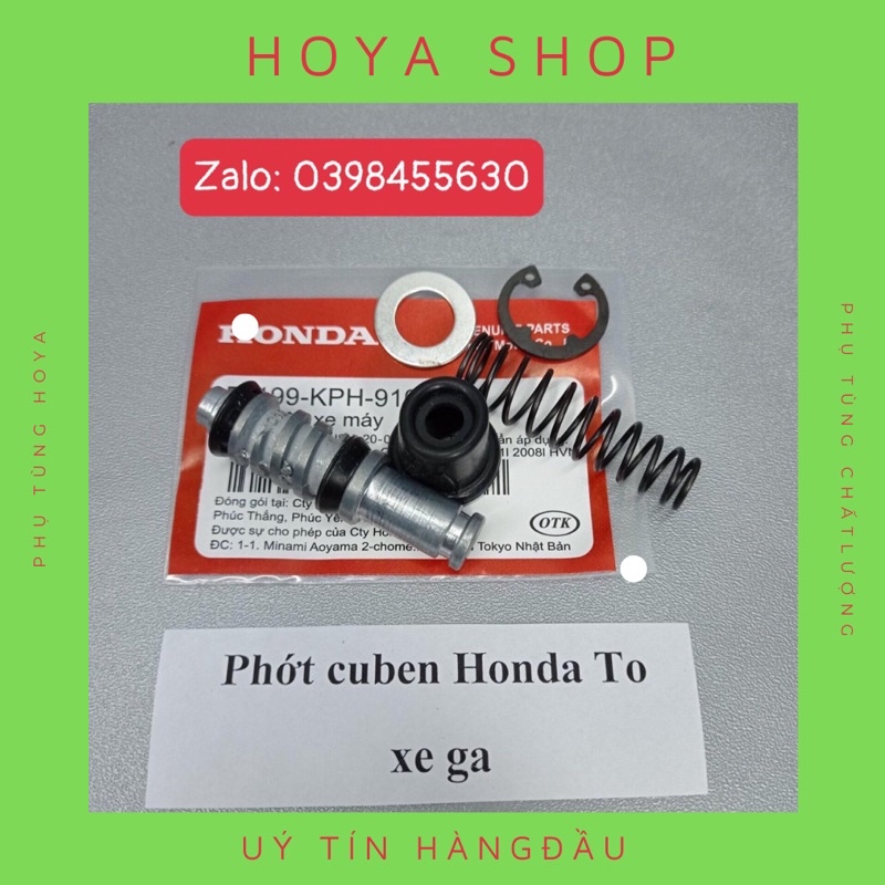 Pittong phanh dầu, phốt cupen các dòng xe Honda, Yamaha