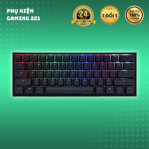 Bàn Phím Cơ Có Dây - DUCKY ONE 2 MINI RGB - Hàng Chính Hãng