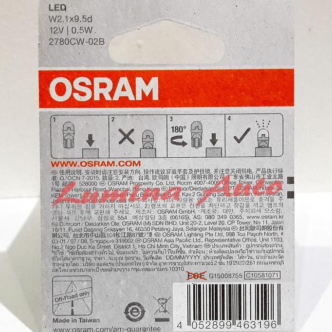 Đèn Led Im375497- Osram T10 / W5W G99Yf97S