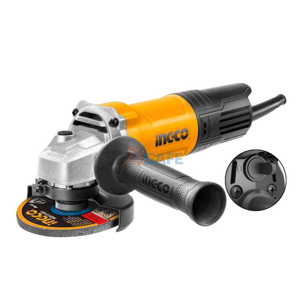Máy mài góc INGCO AG240082 2400W cốt mài M14 nhựa cao cấp chống chịu nhiệt, va đập, sức ép rất tốt