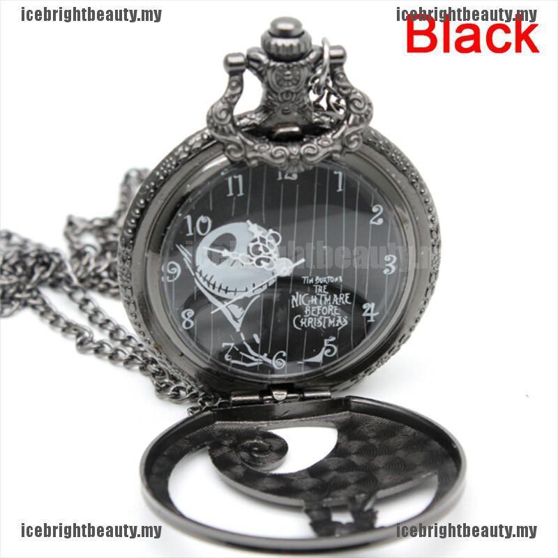 Ice Fashion Christmas Xmas Pendant Women Men Watch Steampunk Necklace Jewelry My