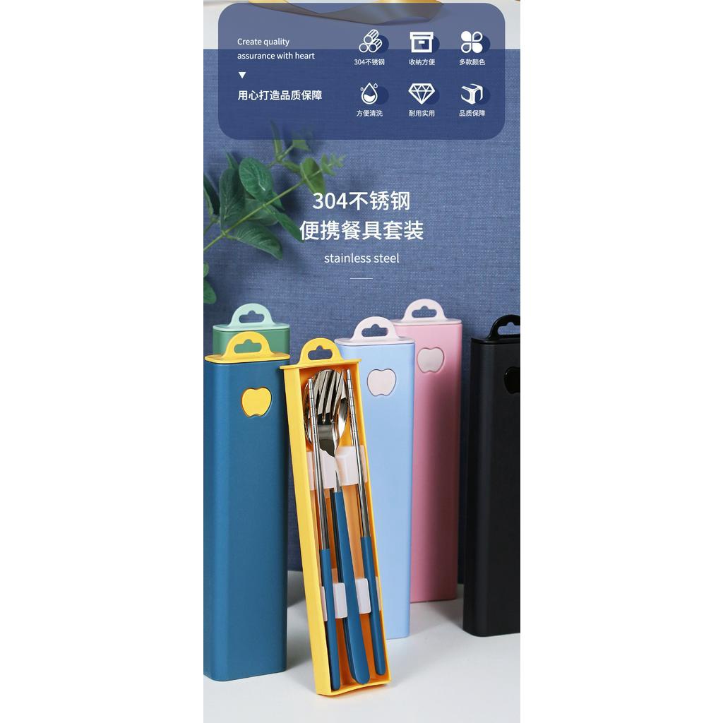 Bộ Dụng Cụ Ăn Uống Bằng Thép Không Gỉ 304 Chất Lượng Cao