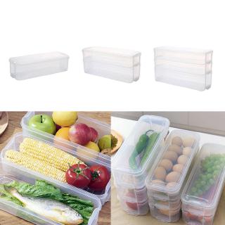 Hộp nhựa 1-3 lớp đựng thực phẩm rau củ quả bảo quản trong tủ lạnh tiện dụng