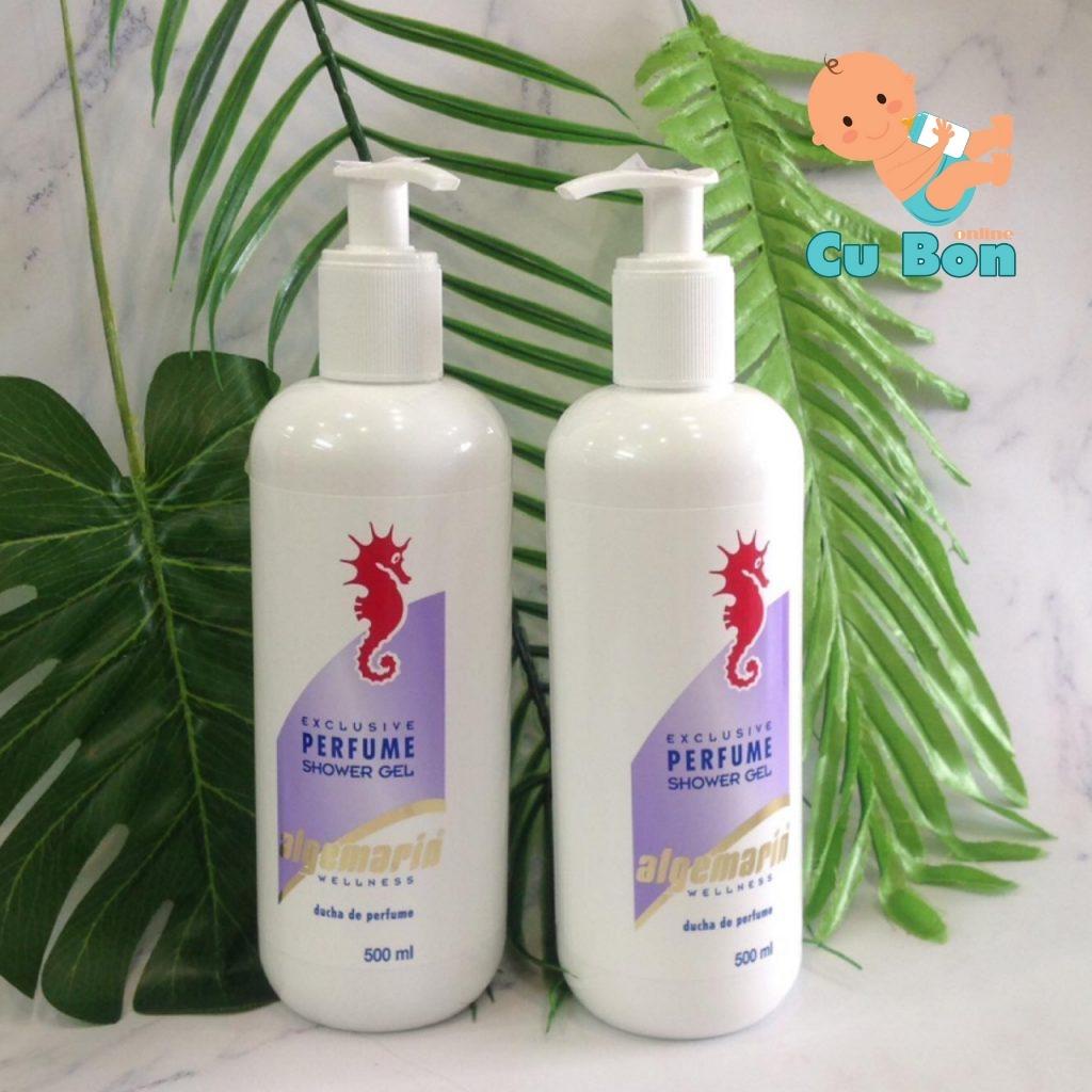 Sữa tắm cá ngựa nước hoa ALGEMARIN PERFUME SHOWER GEL CỦA ĐỨC CHAI 500ML