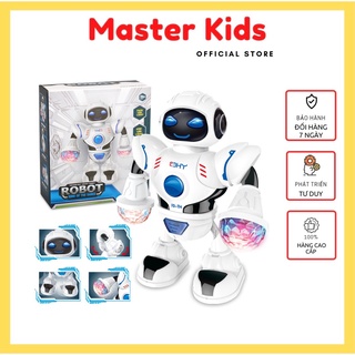 [Đồ chơi thông minh] Robot biết nhảy múa theo nhạc và phát sáng cho bé Master Kids