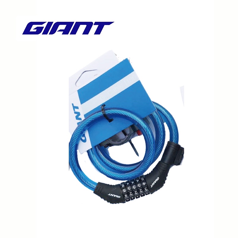 Khoá xe đạp Giant G-Cable 1180 dài 1,2 mét Có thể đổi mật khẩu